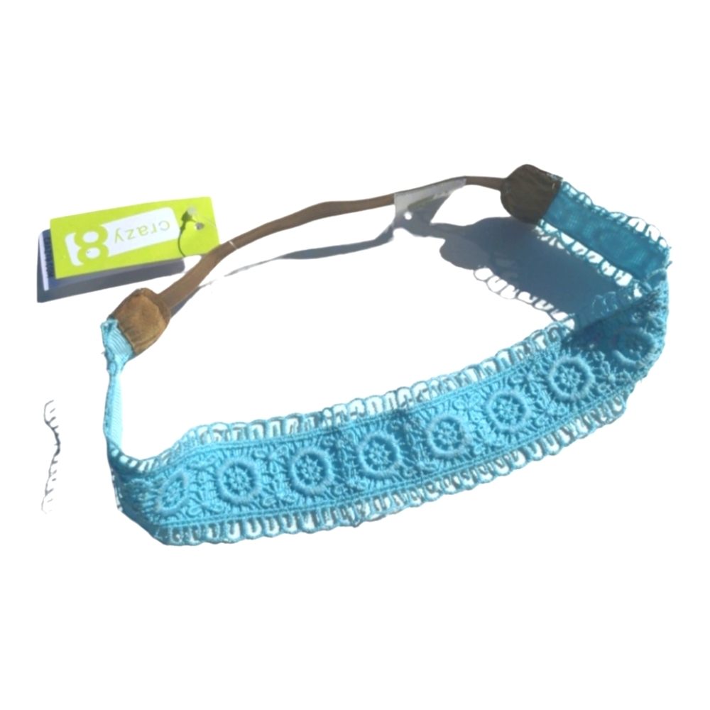 Crazy 8 Girls 4+ Blue Lace Headband